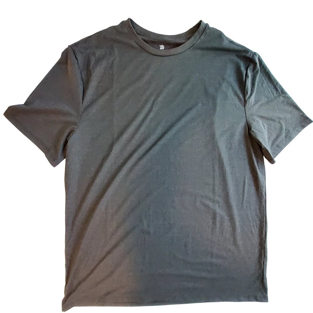 All In Motion Mens Gray Short Sleeve Crewneck T-Shirt M recycled materials